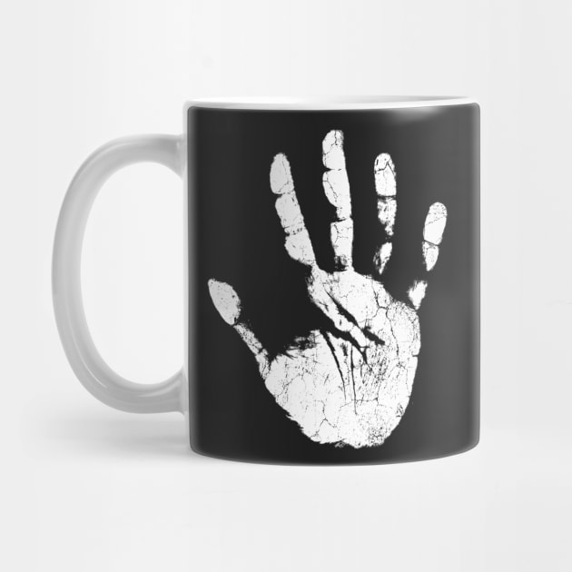 White Hand Print by ClothedCircuit